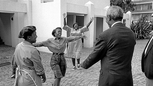 Segundo arresto de Nelson Mandela