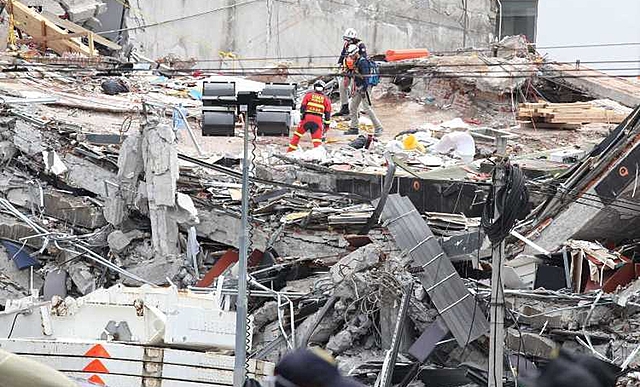 Sucede el terremoto más fuerte de la historia de México