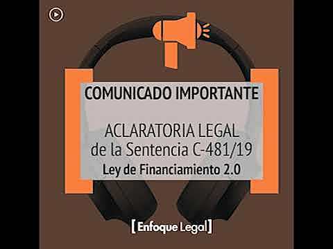 LA CORTE CONSTITUCIONAL DE LA SENTENCIA C-481