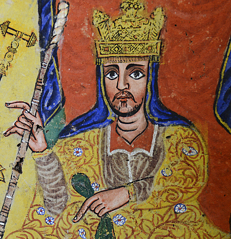 King Ezana converted to Christianity