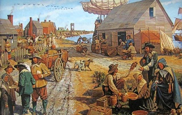 Established the first British colony in the United States