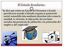 Estado benefactor