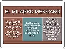 Milagro mexicano