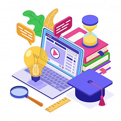 Timeline: Educación a distancia y virtual.