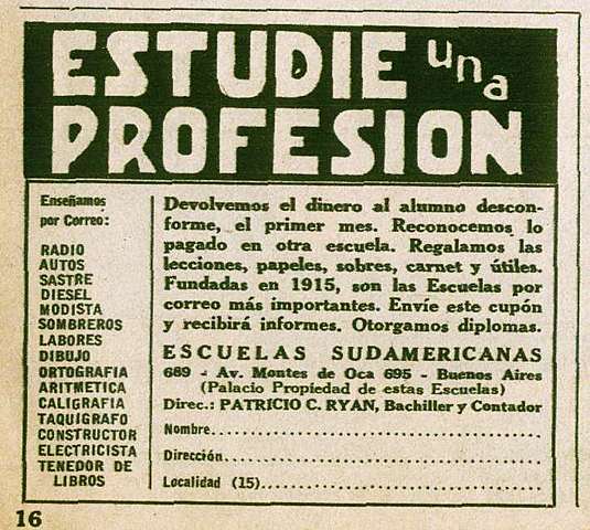 PRIMER INSTITUTO POR CORRESPONDENCIA