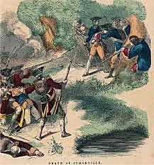 George Washington and his troops attack Fort Duquesne