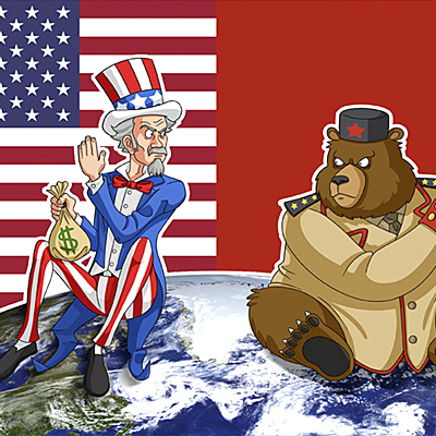 Timeline: LUCHA DE PODERES - La Guerra Fría