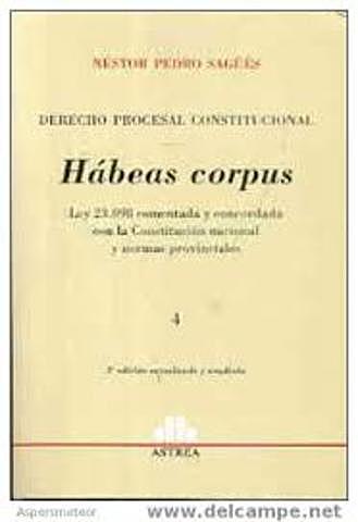 ACTA DE HABEAS CORPUS