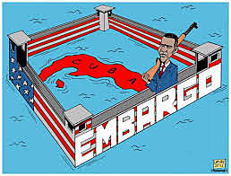 Embargo de E.E.U.U. a Cuba.