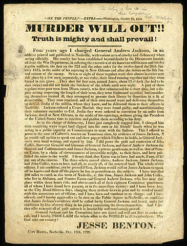 Opposing the Tariff of Abominations