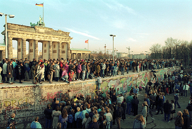 Caida del muro de Berlín