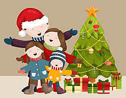 ultima Navidad con sus hermanos