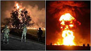 Explosión en Tlahuelilpan