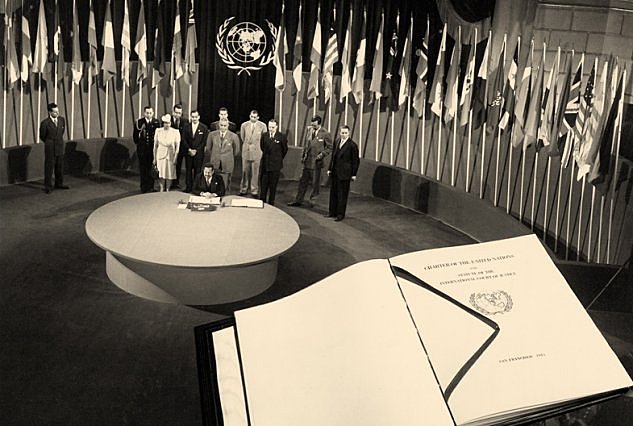 La carta de la ONU