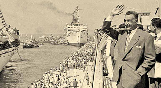 Nacionalización y Crisis de canal de Suez