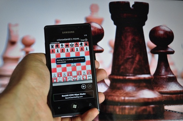 First telephone game of chess!