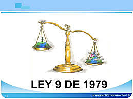 Ley 9 de 1979 Colombia