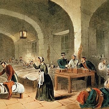 Tareas de enfermería a principios del siglo XX