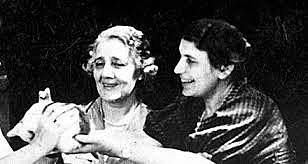 Anna Freud y Melanie Klein