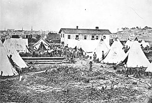 Slaves Flee To Contraband Camps