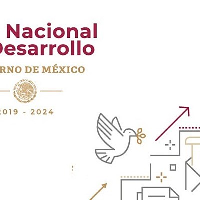 Timeline: Objetivos del Plan Nacional de Desarrollo durante los periodos: