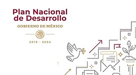 Timeline: Objetivos del Plan Nacional de Desarrollo durante los periodos: