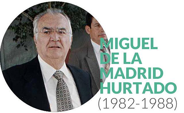 Miguel De La Madrid 1982-1988