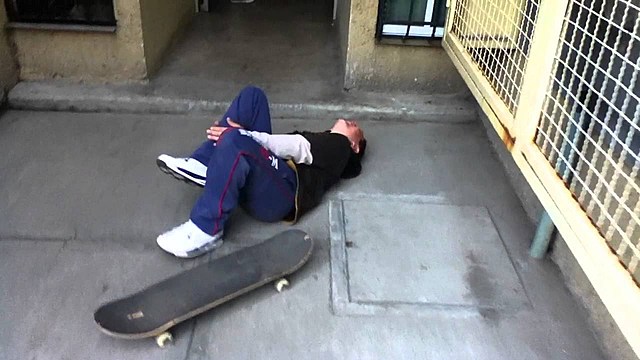 Una bajada peligrosa