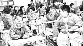 Timeline: Aspectos o Logros Educativos entre 1964 y 1988.