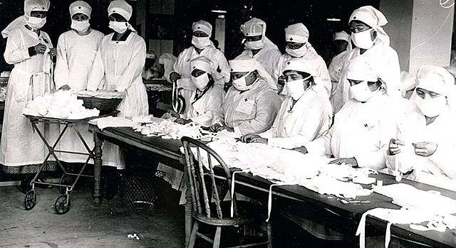 Outbreak of spanish Flu