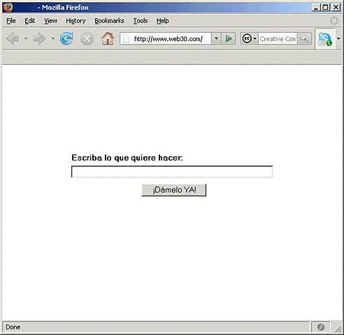 Web 3.0 Nuevas comodidades
