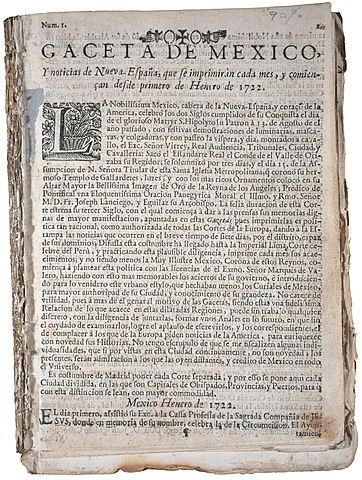 se hace le primer periódico