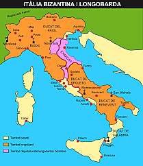 INVASIÓN DE LOMBARDA A ITALIA