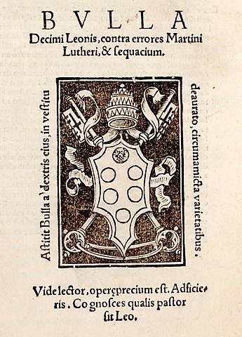 Bolla Exsurge Domine