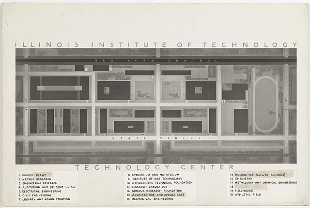 Masterplan de la universidad de Illinois (IIT)