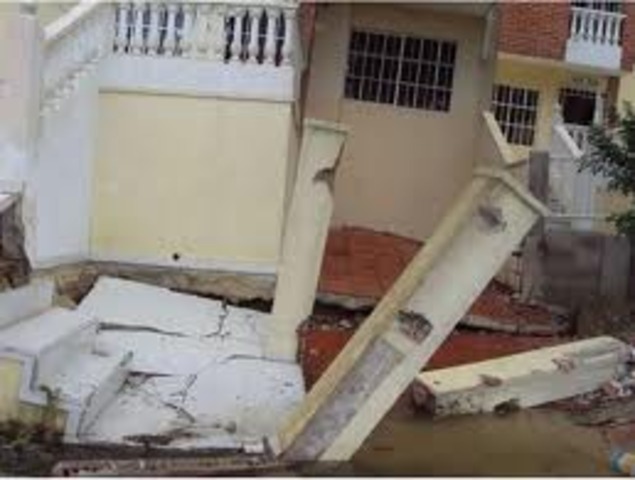 En 1978 se cayeron 30 casas con el natural terror de los vecinos del barrio.