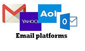 Yahoo!, AOL Mail, Hotmail y Gmail