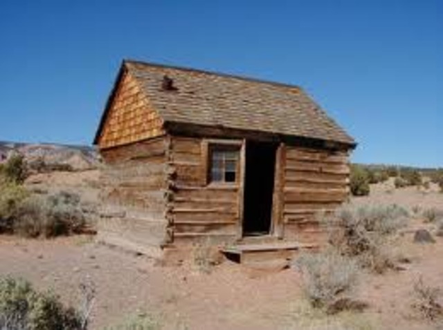 Morrell Cabin built by Paul Christenson