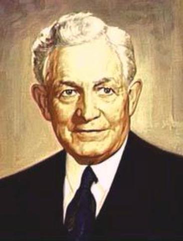 Mormon Prophet David O. Mckay dies