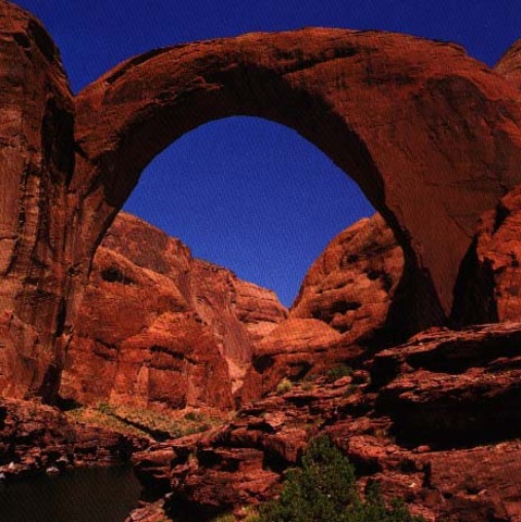 the month Rainbow Bridge was discovered