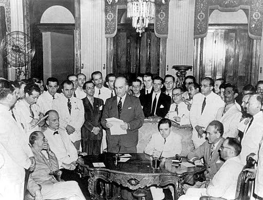 Se firma el 30 de enero de 1943 el protocolo de paz, amistad y límites de Río de Janeiro
