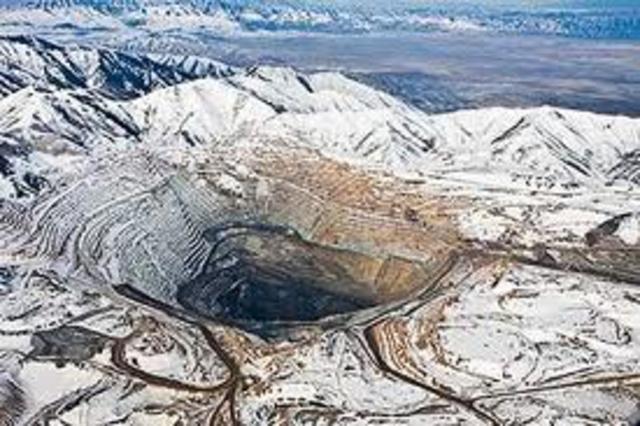 Copper mining began in Bingham Canyon