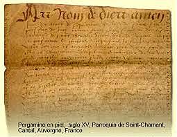 El papel reemplaza el pergamino en Europa