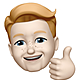 Me thumbs up