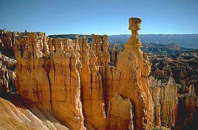 Bryce Canyon National Park is established.