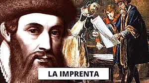 GUTENBERG INVENTOR DE LA IMPRENTA EN 1450