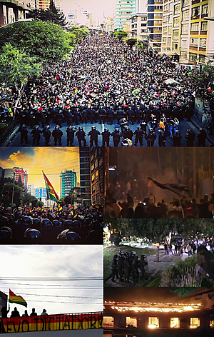 Protests in Bolivia