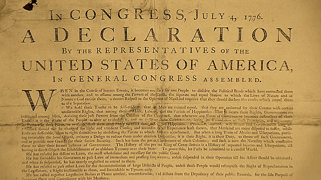 The Declaration of Independence Published