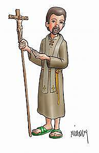 Christian missionaries bring the latin languague.