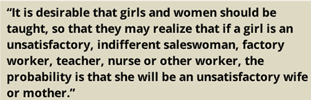 Consequences for Women - Social Change